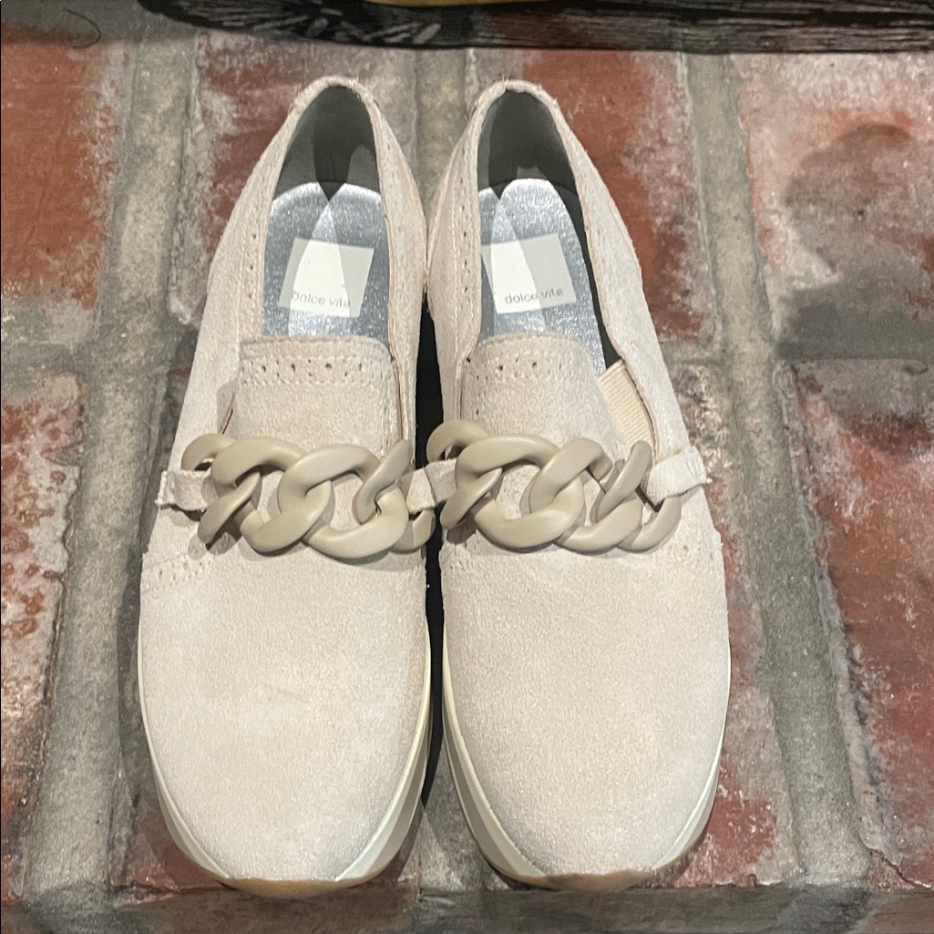 Dolce Vita Jehnee Tan Suede Shoes Size 8
